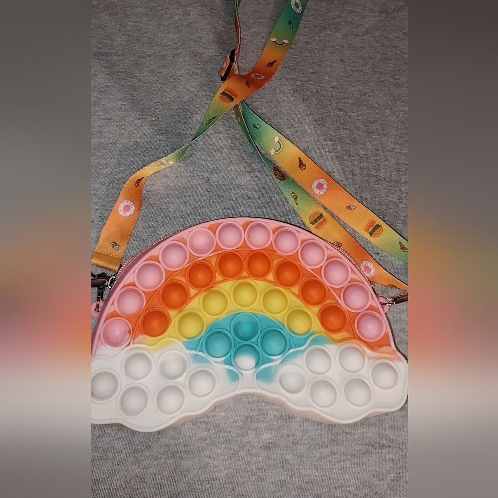 Colorful Pop It Crossbody Bag